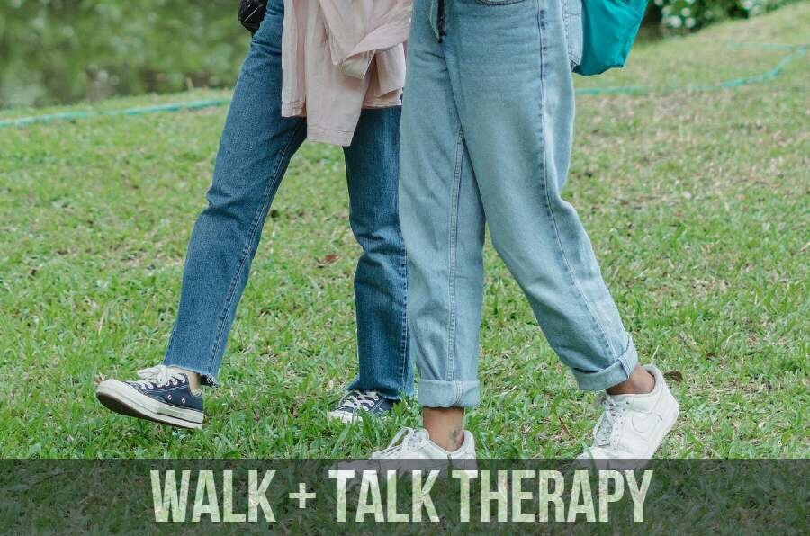 offer walk + talk therapy