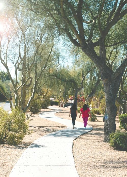 walk and talk therapy in Scottsdale, AZ.
